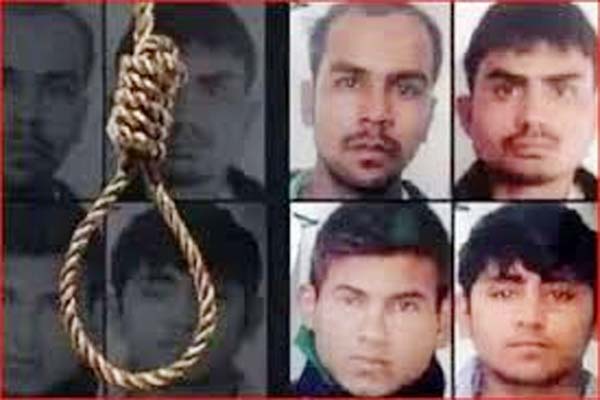 निर्भया के गुनहगारों को 3 मार्च को सुबह 6 बजे होगी फांसी