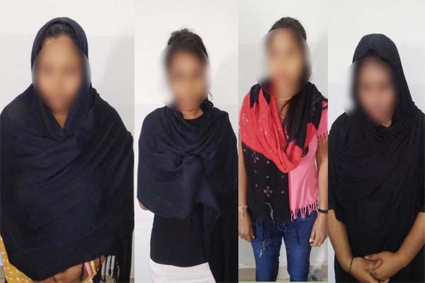 महावीर नगर में सेक्स रैकेट का पर्दाफाश, 3 युवतियों समेत 7 गिरफ्तार