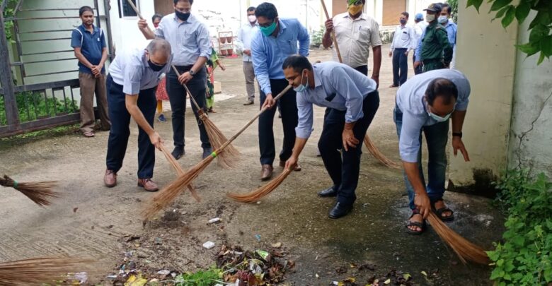 एनएमडीसी में अमृत महोत्सव के तहत विशेष स्वच्छता अभियान की हुई शुरूआत