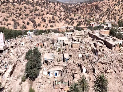 Morocco earthquake video