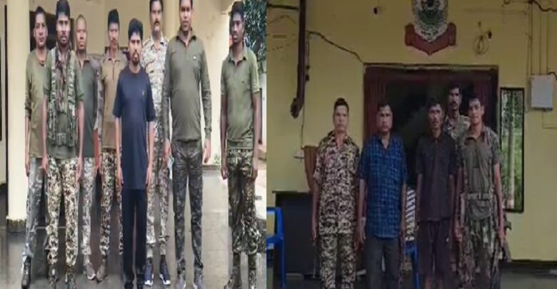 Bijapur Naxalites Arrested