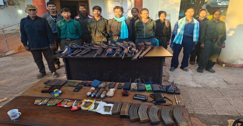 Chhattisgarh Naxalite Surrender
