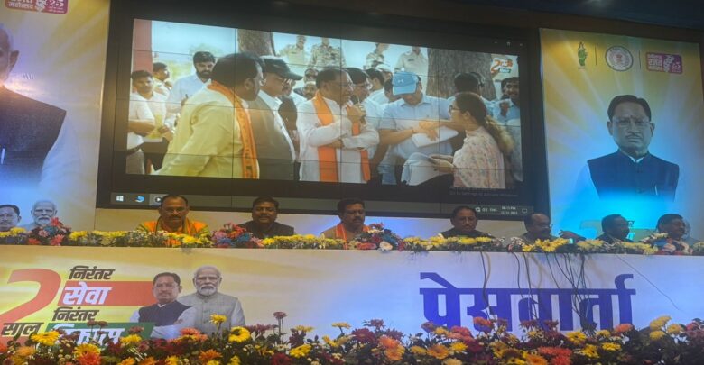 CM Vishnudeo Sai Press Conference