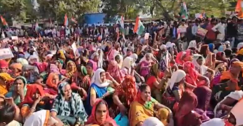 CG Cement Factory Protest