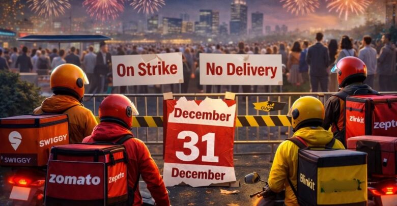 Gig Worker Strike on 31st Dec