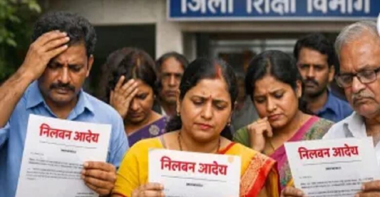 Chhattisgarh Teachers Suspended