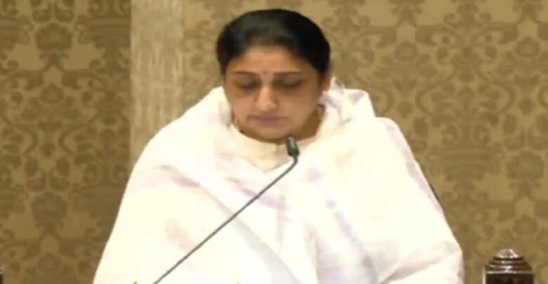 Sunetra Pawar Oath Ceremony