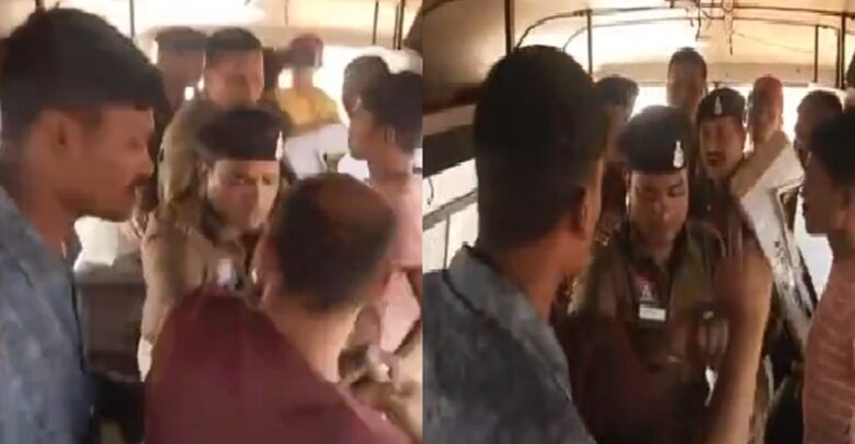 Raipur D.Ed Candidates Protest