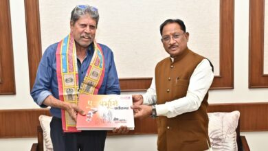 Kapil Dev Meet CM Sai