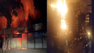 Fire In Furniture Factory