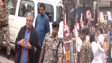 Protest against CEC Gyanesh Kumar