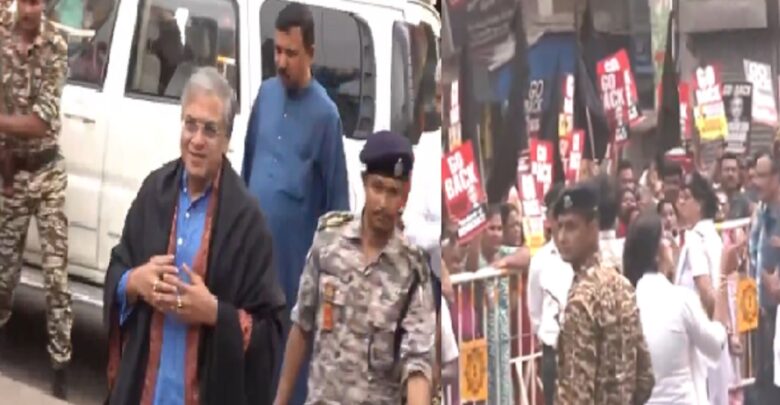 Protest against CEC Gyanesh Kumar