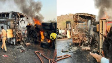 Andhra Pradesh Bus Fire Accident