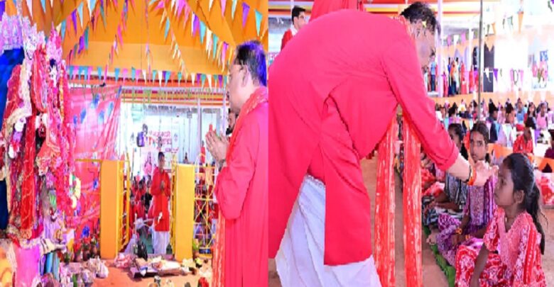 CM Sai On Kanya Pujan