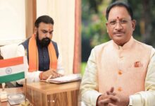 CM Sai Congratulated Samrat Chaudhary