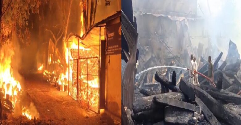 Timber Market Fire News