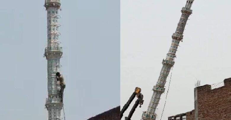 Sambhal Bulldozer Action