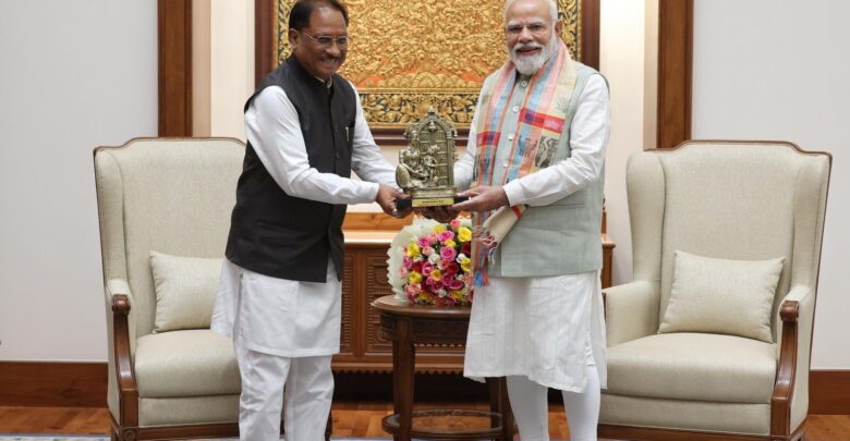 CM Sai Meet PM Modi