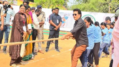 Sachin Tendulkar Arrives Bastar