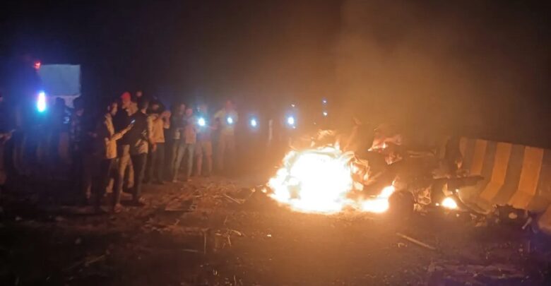 Mirzapur Road Accident