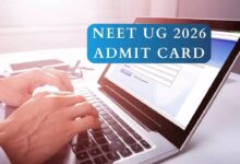 NEET UG Admit Card 2026