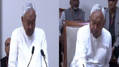 Nitish Kumar Rajya Sabha Oath Ceremony