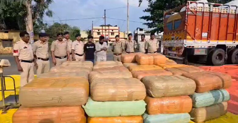 Balrampur Ganja Seized