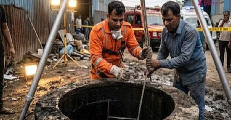 Delhi Septic Tank Incident