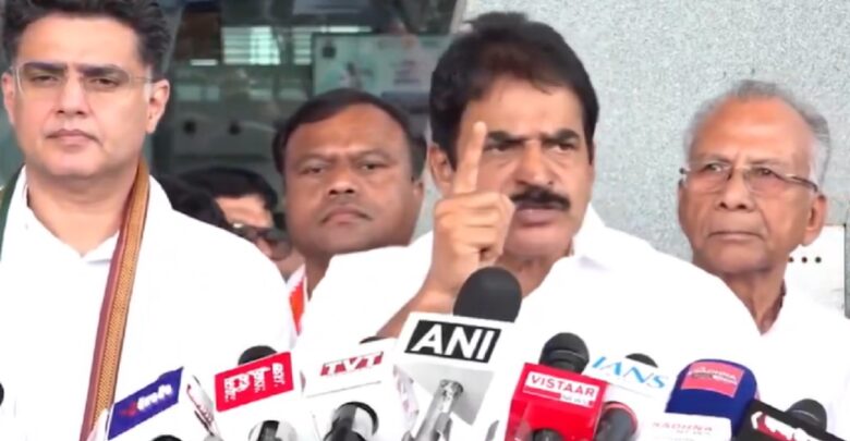 K.C Venugopal In Raipur