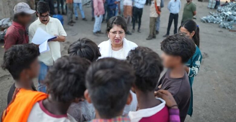 Child Laborers In Factory