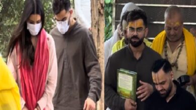 Virat Anushka Visit Virndavan