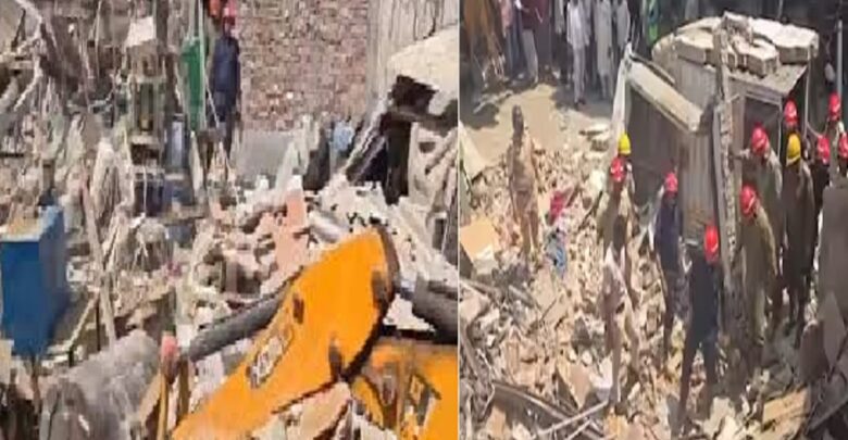 Delhi Building Collapse