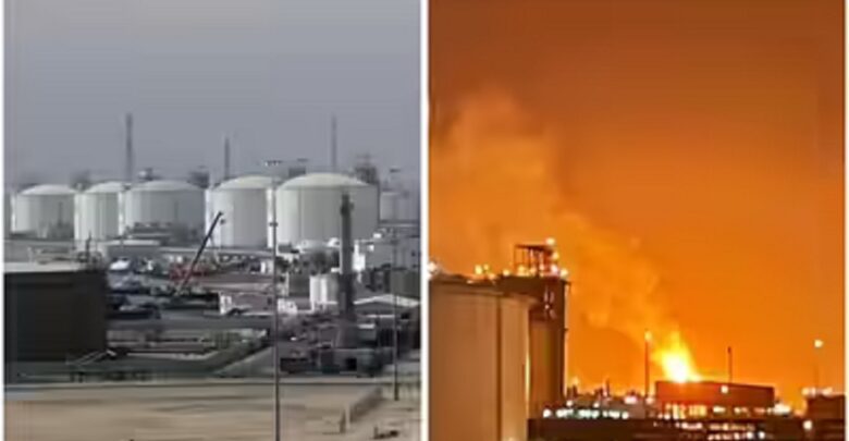 Qatar LNG Blast