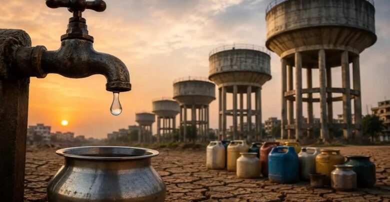 Raipur Water Supply Cut