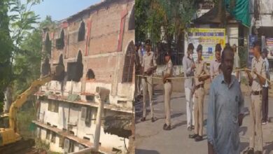 Raipur Bulldozer Action