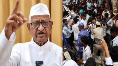 Anna Hazare on CJP Protest