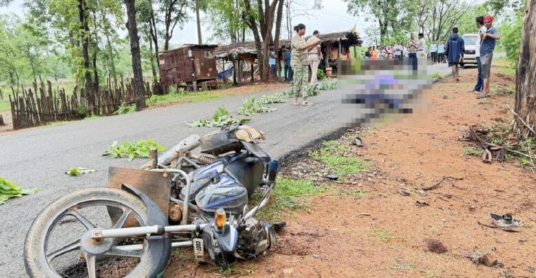 CG Road Accident