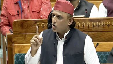 Akhilesh Yadav In Parliament