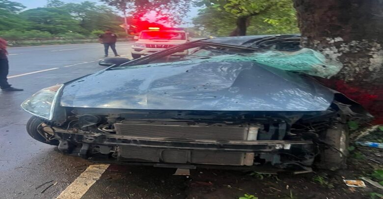 Bhilai Road Accident