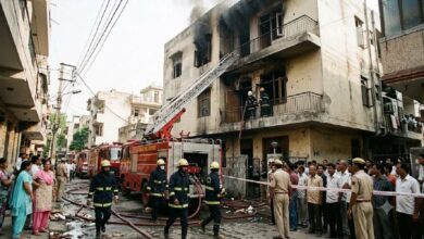 Delhi Fire News