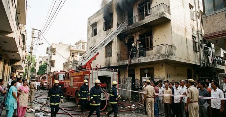 Delhi Fire News