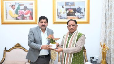 DRM Dayanand Meet CM Sai