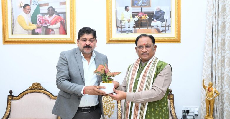 DRM Dayanand Meet CM Sai