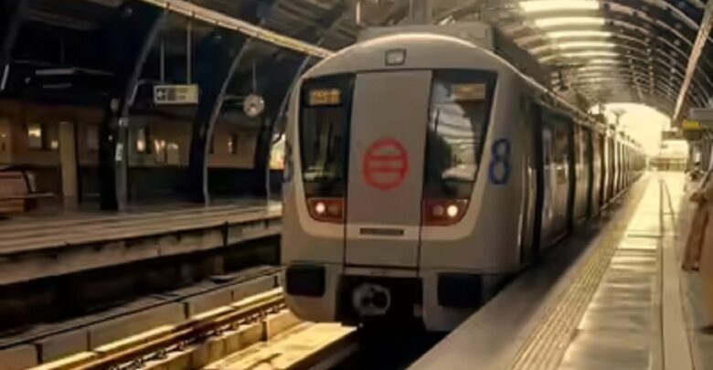 Delhi Metro Station Closed