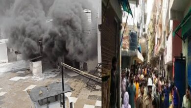 Fire In Noida