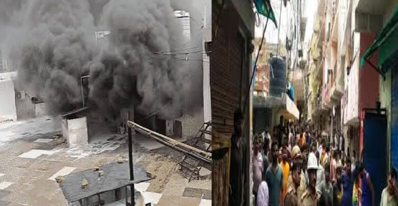 Fire In Noida