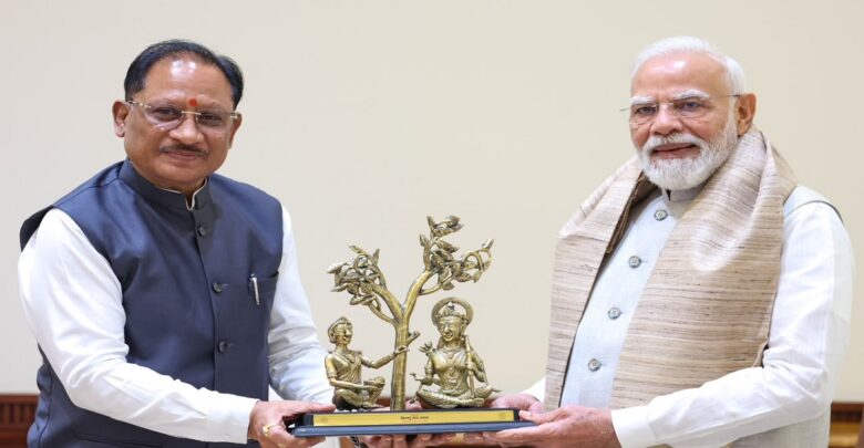 CM Sai Meet PM Modi