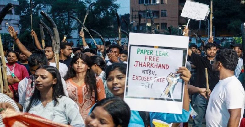 Ranchi Students Protest