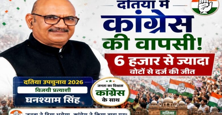 Datia By Election Result