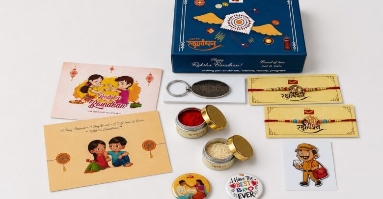 Post Office Rakhi Gift Box